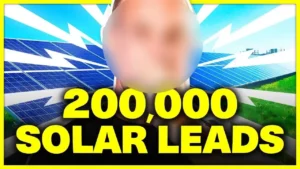 Landing A 200,000 Lead Per Month Solar Client ☀️