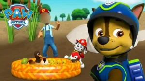 Marcus sauve la mare aux canards et effectue d’autres sauvetages d’animaux PAW Patrol dessins animés