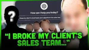 He Broke His Real Estate Client’s Sales Team with AI…