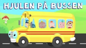 Hjulen på Bussen Snurrar Runt Runt Runt 3X | Barnsånger på Svenska | Barnmusik